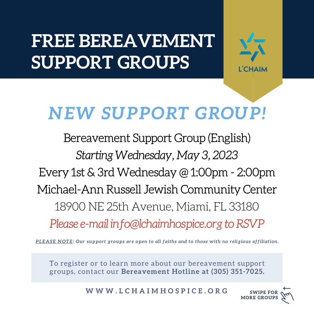 Free Bereavement Support Groups – English